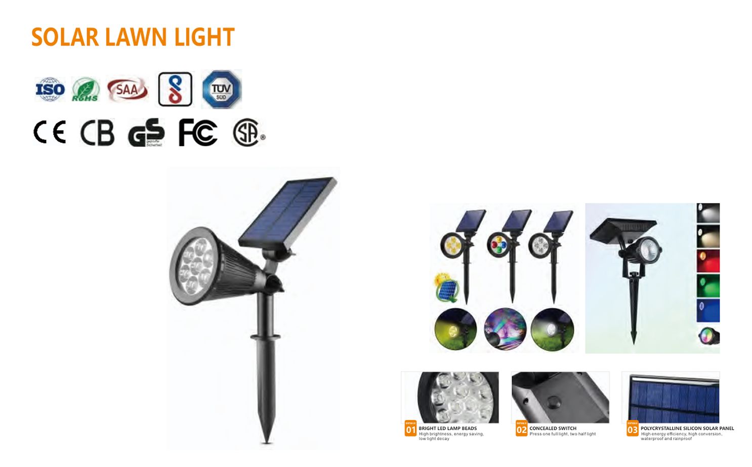 Solar Lawn Light