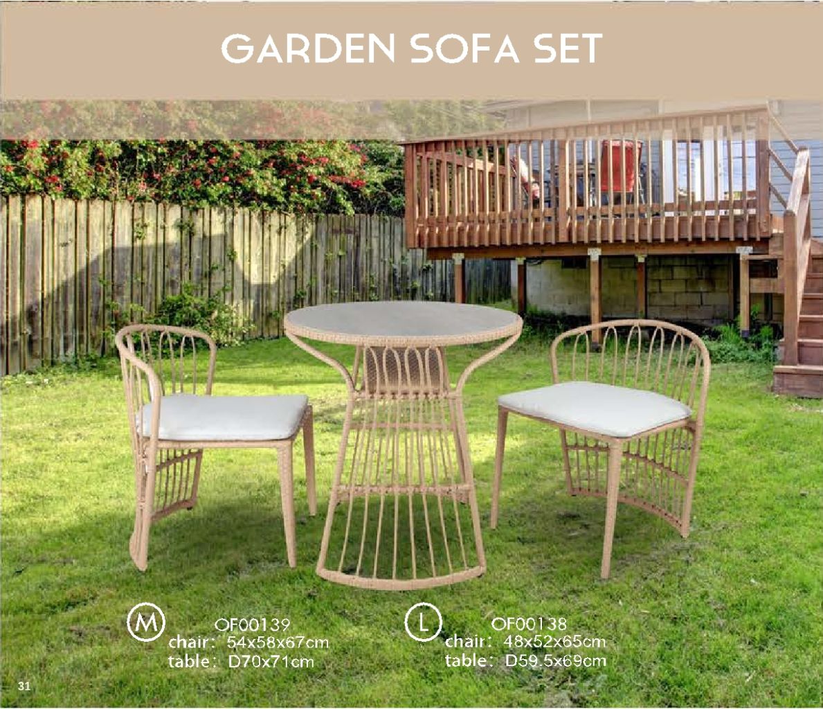 Garden Sofa Set
