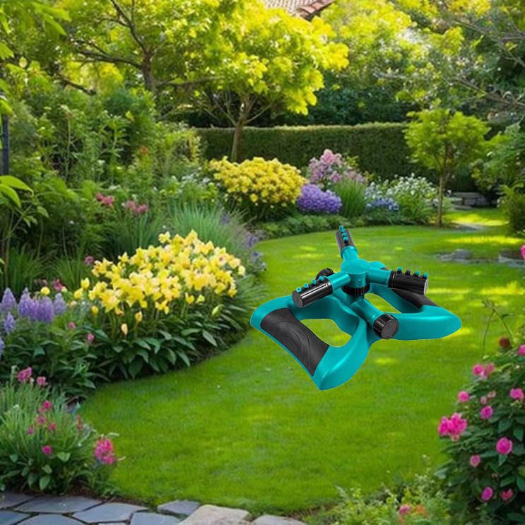 360-Degree Rotating Lawn Sprinkler