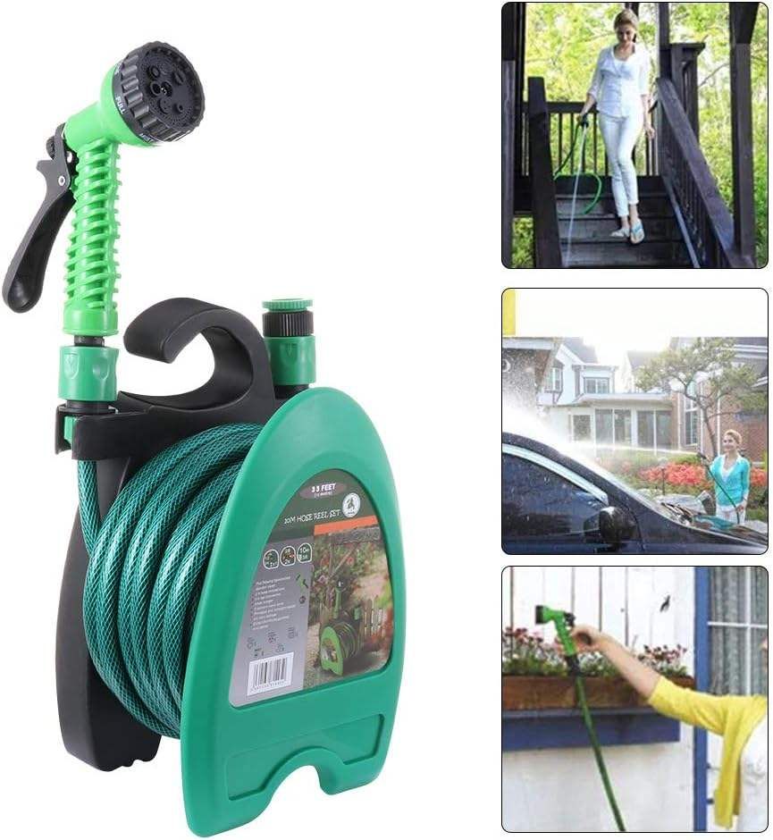 Wall-Mounted Garden Multi-Functional Hose Set
