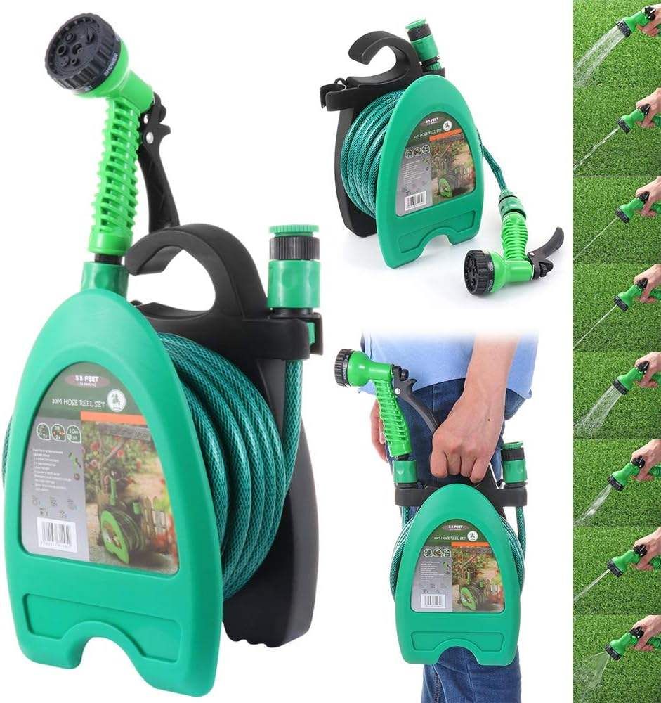 Wall-Mounted Garden Multi-Functional Hose Set