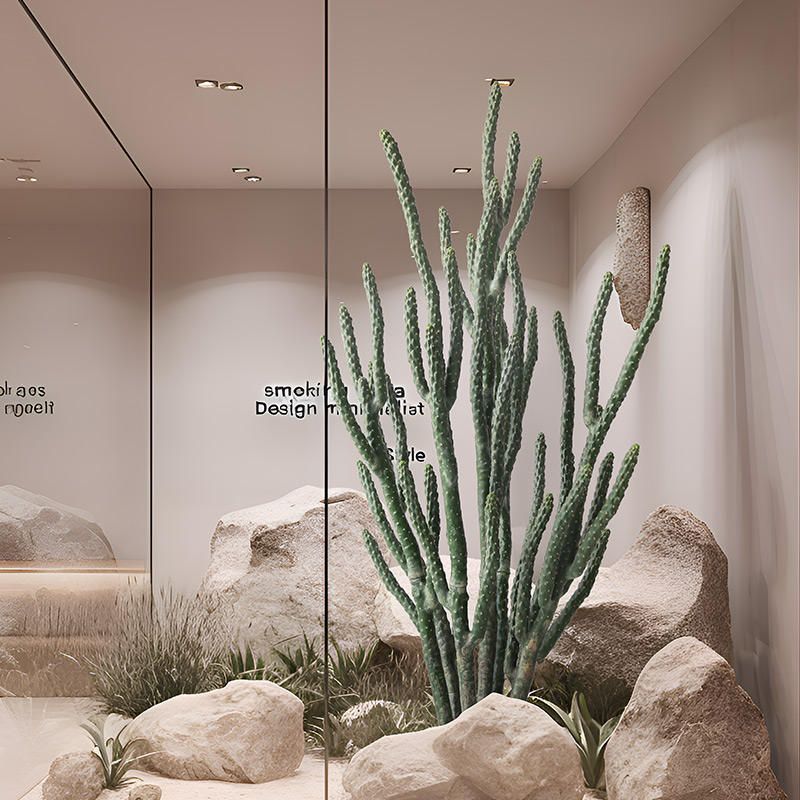 Columnar Cactus Potted Plant