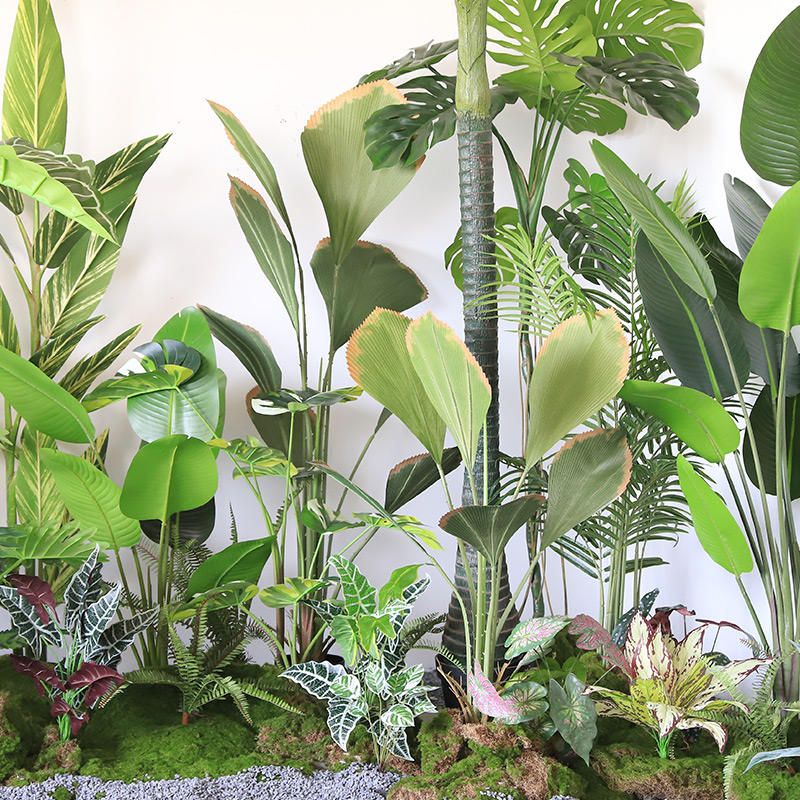 Indoor Decorative Fake Plant Set