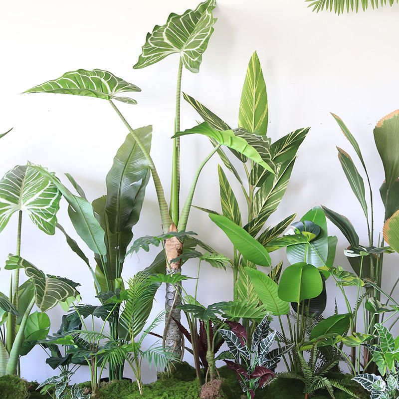 Indoor Decorative Fake Plant Set
