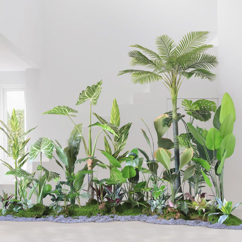 Indoor Decorative Fake Plant Set