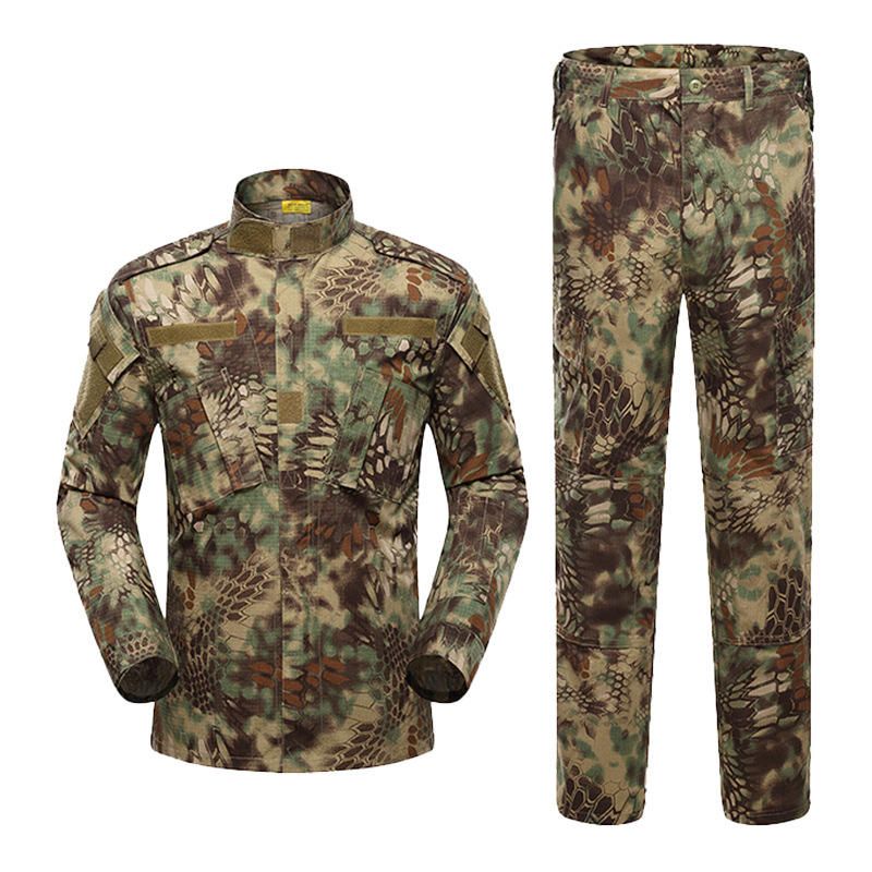 Camouflage Combat Suit Set