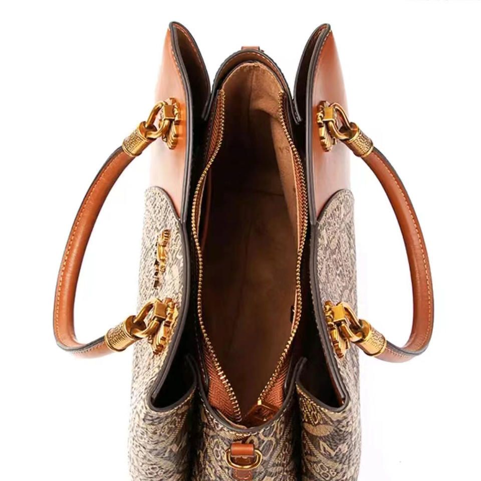 Classic MS1986 Brown Handbag