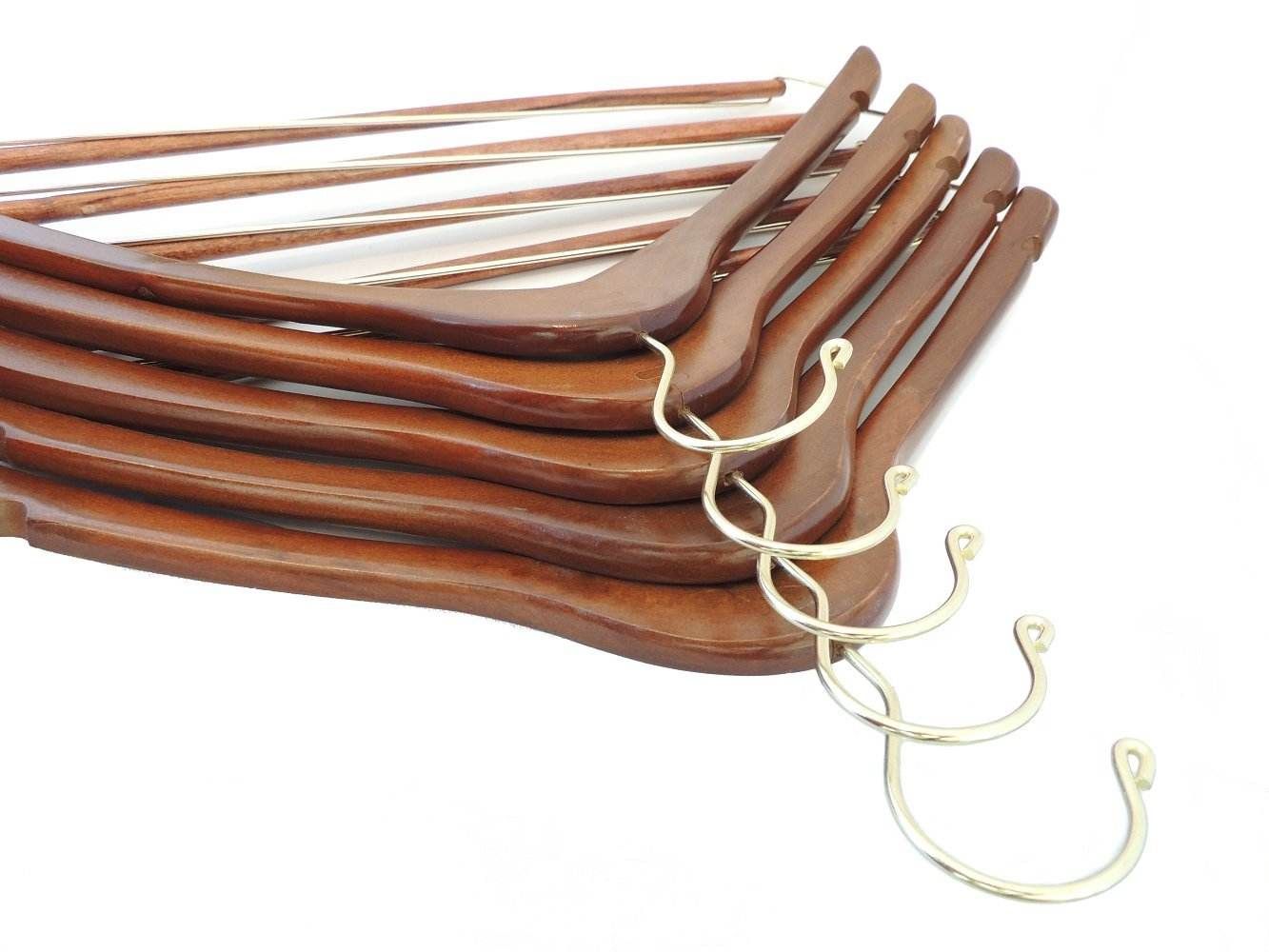High-End Wooden Multi-Functional Hanger Set