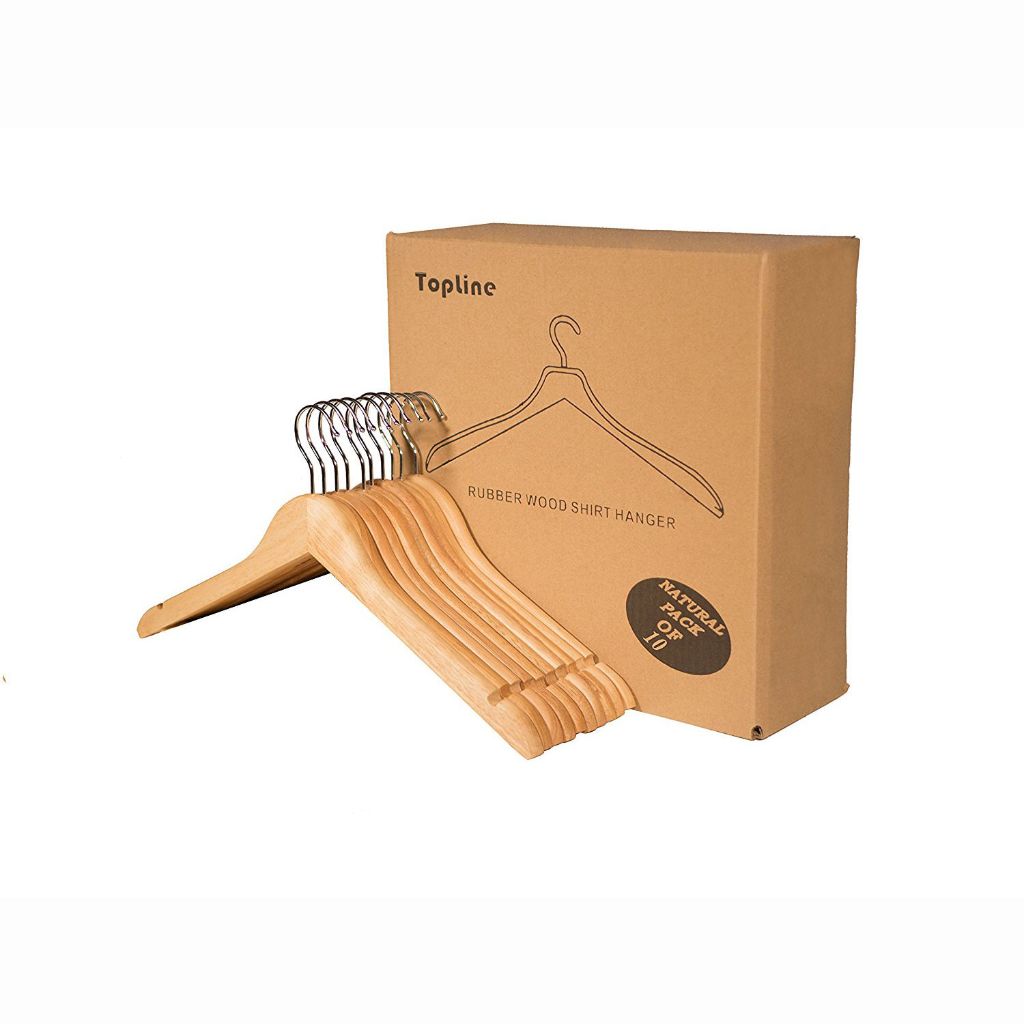 Premium Solid Wood Suit Hanger