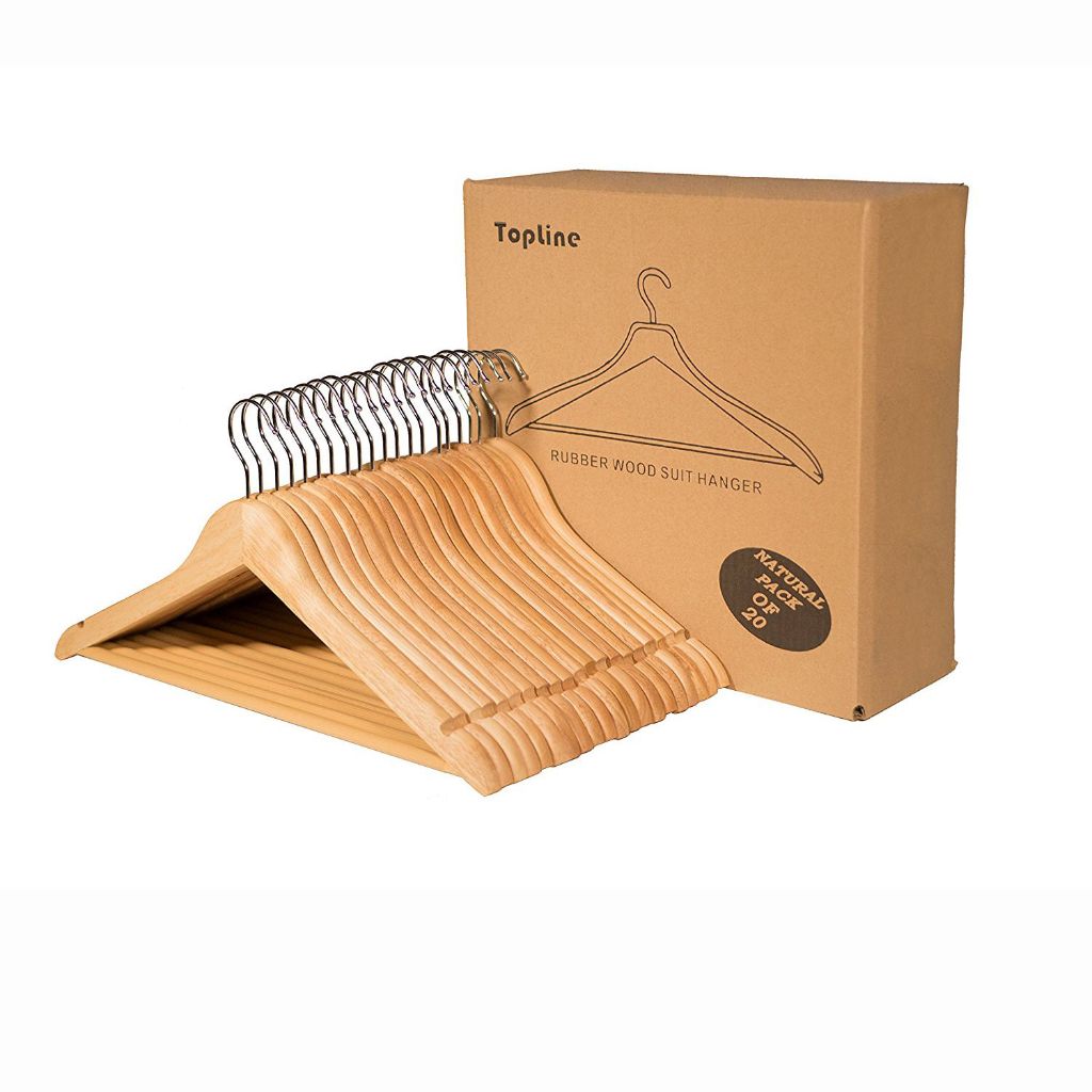 Premium Solid Wood Suit Hanger
