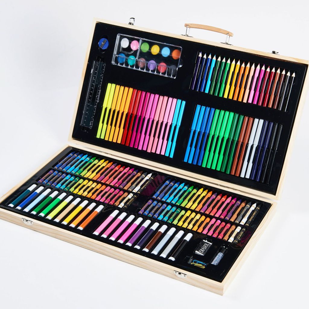 Children's 220-Piece Painting Gift Set