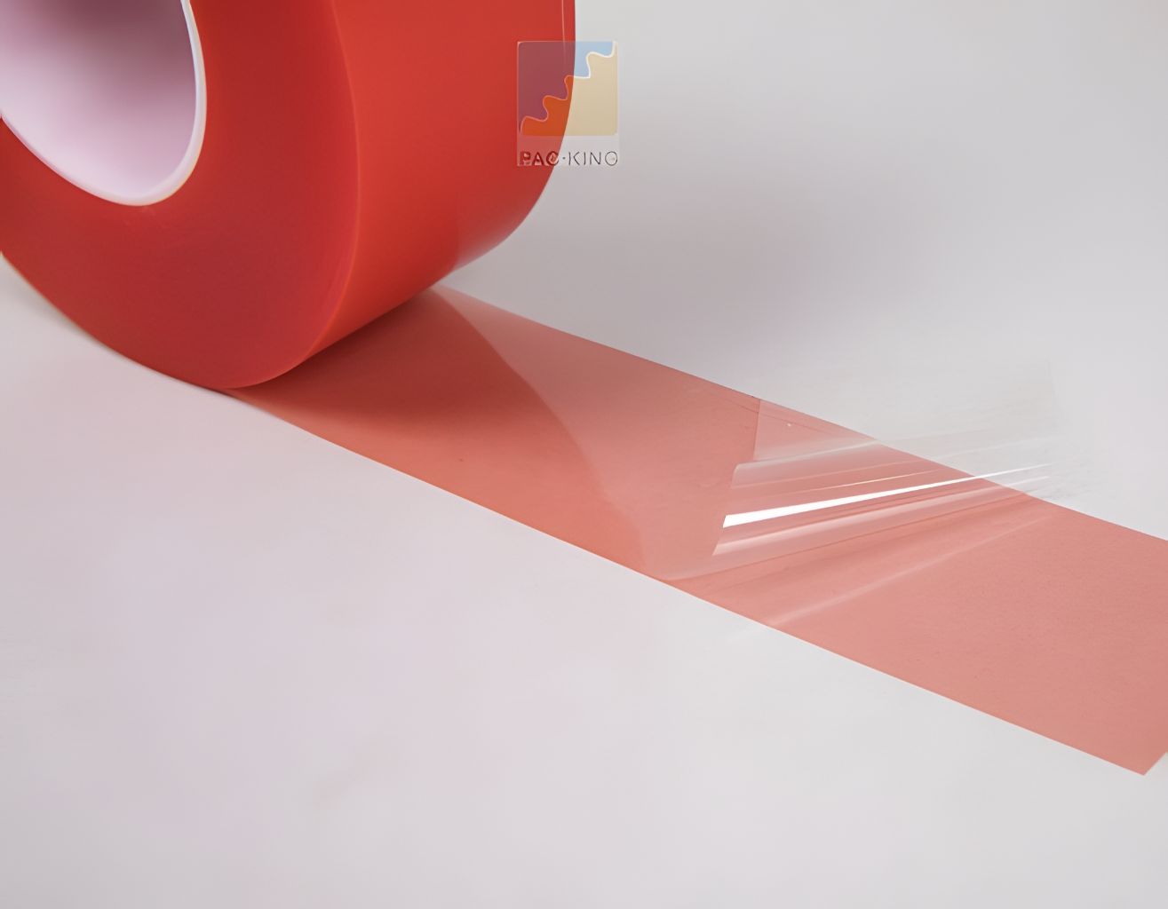 Red Double-Sided PET Tape
