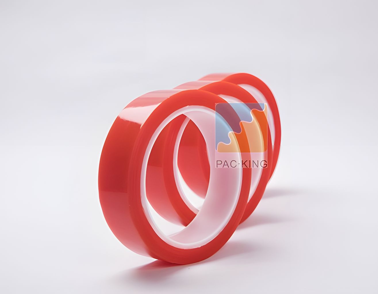Red Double-Sided PET Tape