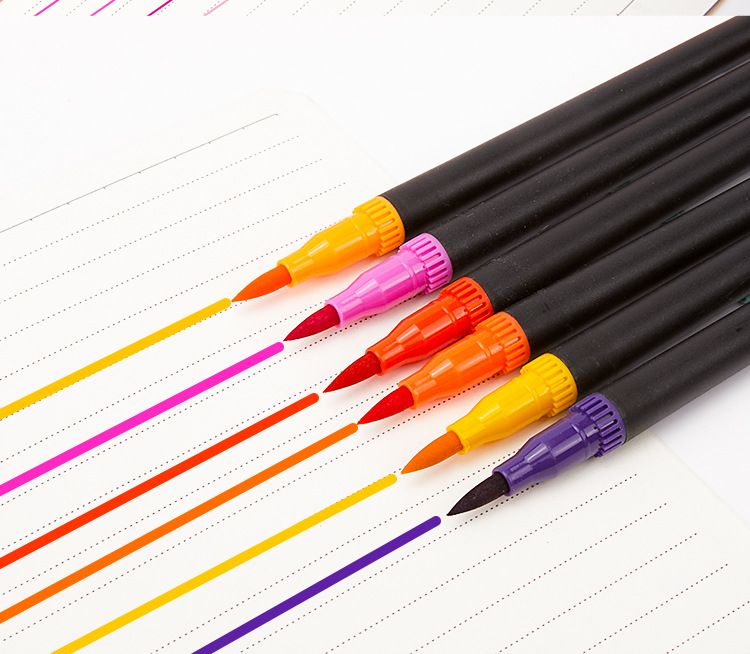 168 Color Dual-Head Watercolor Pen Set