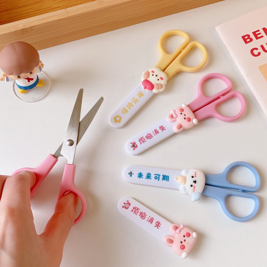 Cartoon Children's Safety Scissors