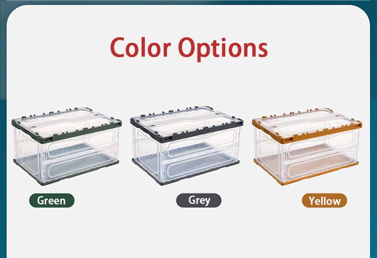 Transparent Multifunctional Folding Storage Box
