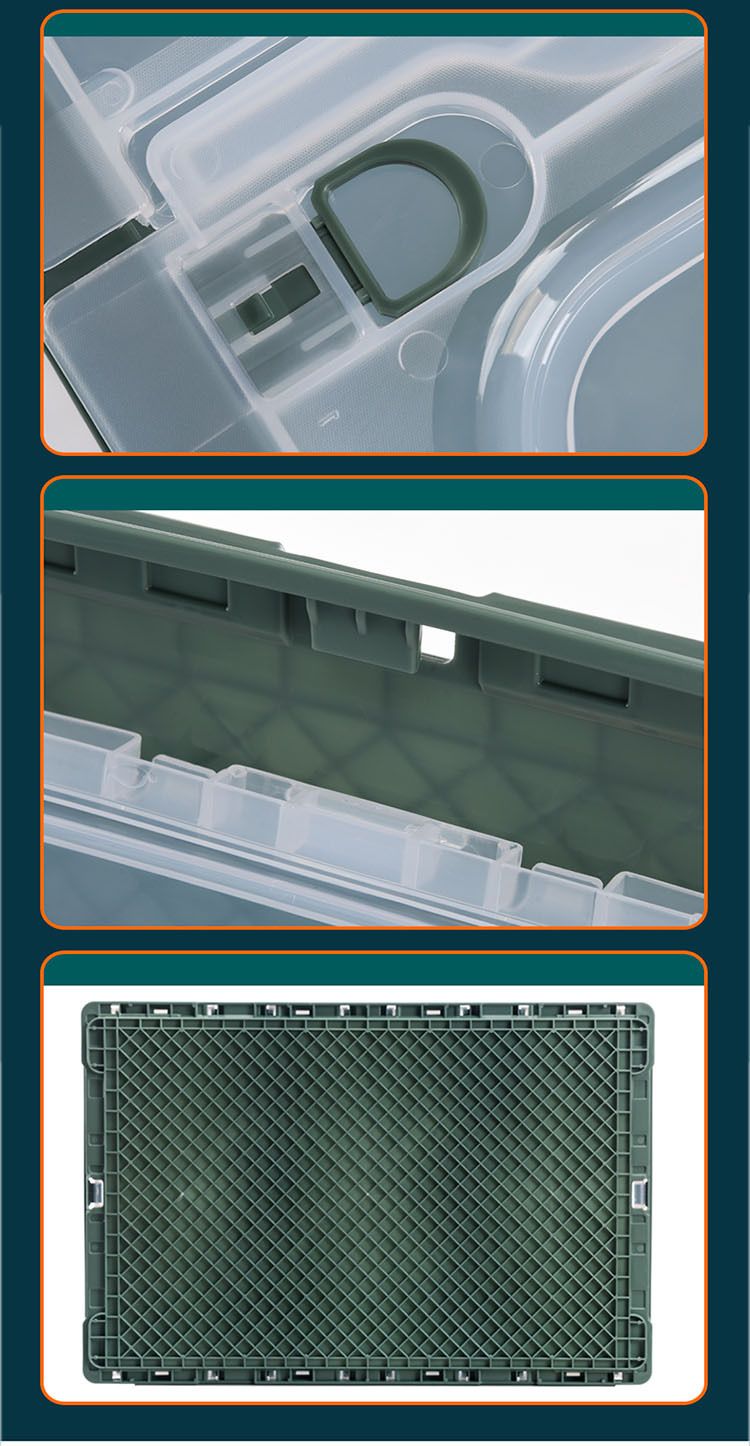 Transparent Multifunctional Folding Storage Box