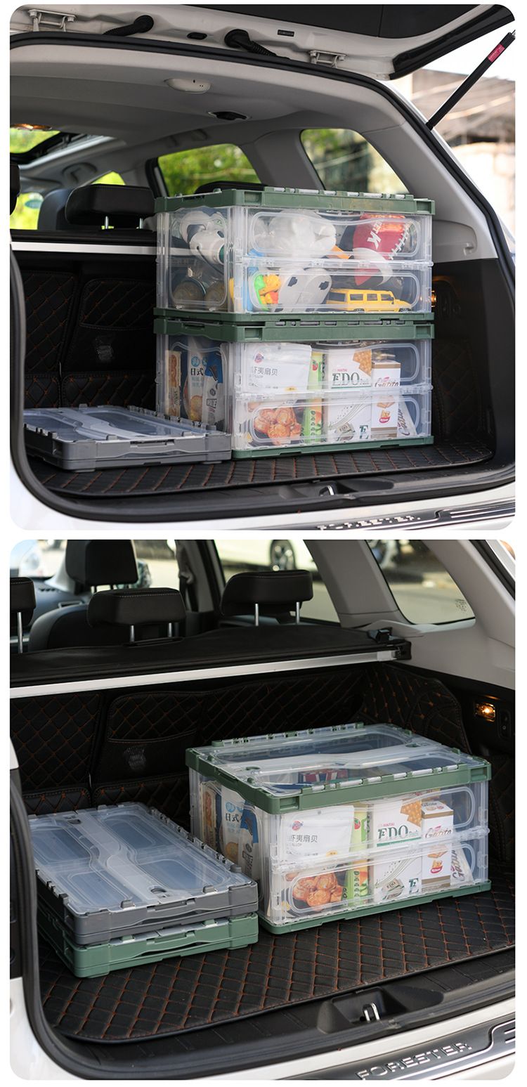 Transparent Multifunctional Folding Storage Box