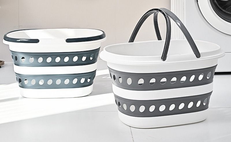Multi-functional Folding Storage Basket