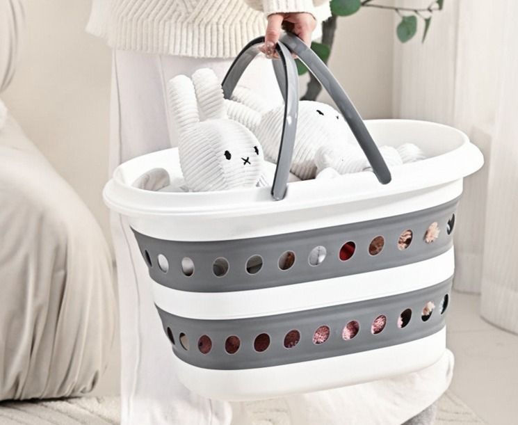 Multi-functional Folding Storage Basket