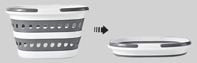 Multi-functional Folding Storage Basket