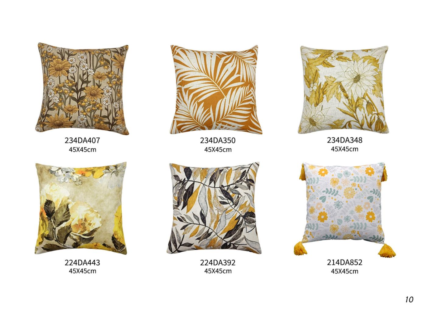 Autumn Leaf Pattern Home Soft Decoration Set