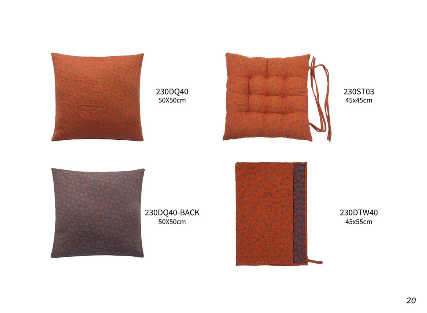 Autumn Leaf Pattern Home Soft Decoration Set