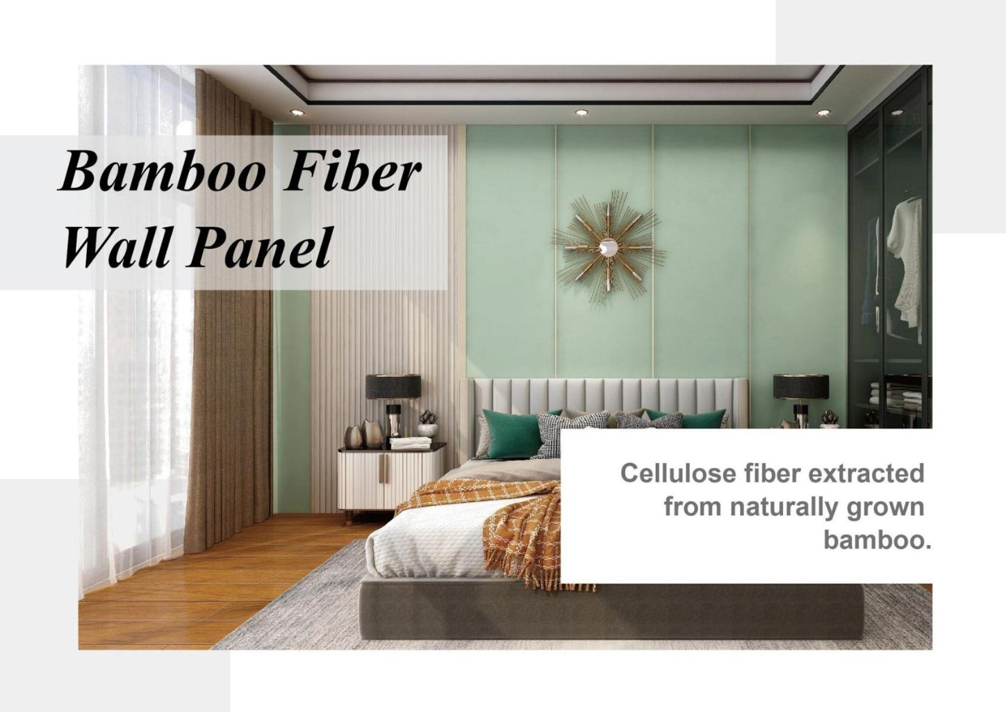 Bamboo Fiber Wall Panel
