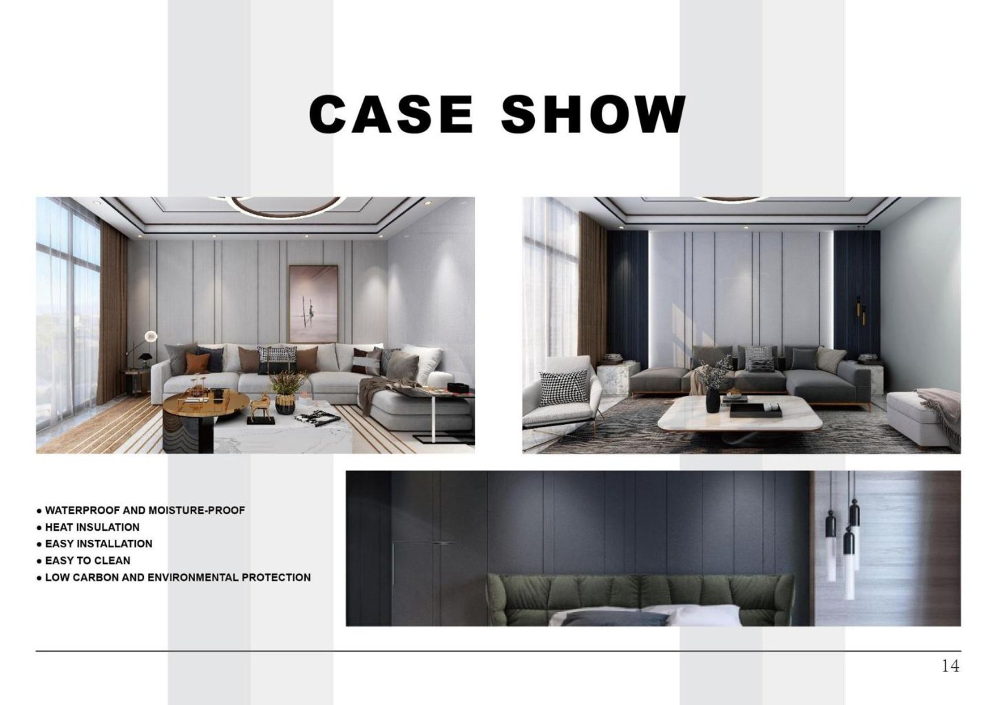 Bamboo Fiber Wall Panel