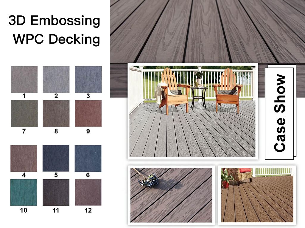 3D Embossed WPC Flooring