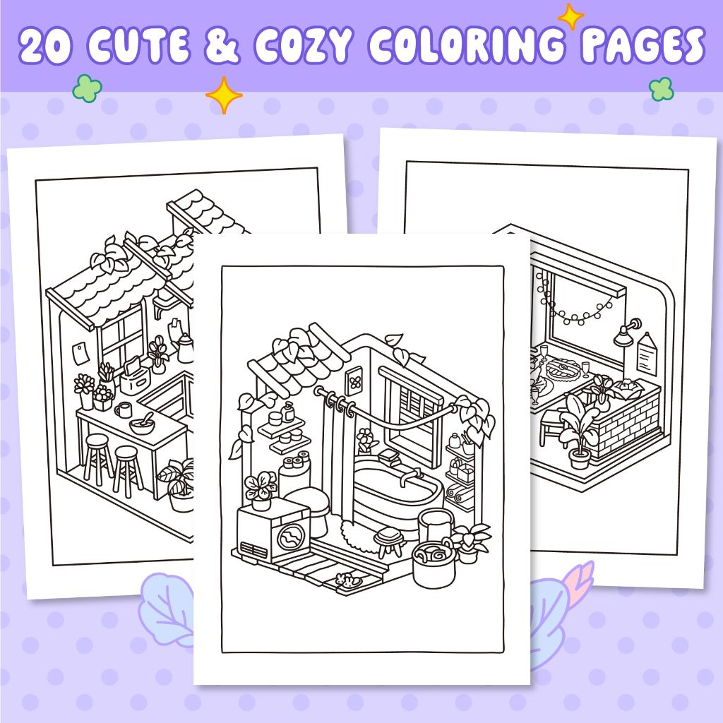 Cozy Corner Coloring Book