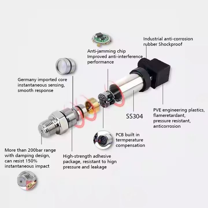 Industrial Universal Pressure Sensor