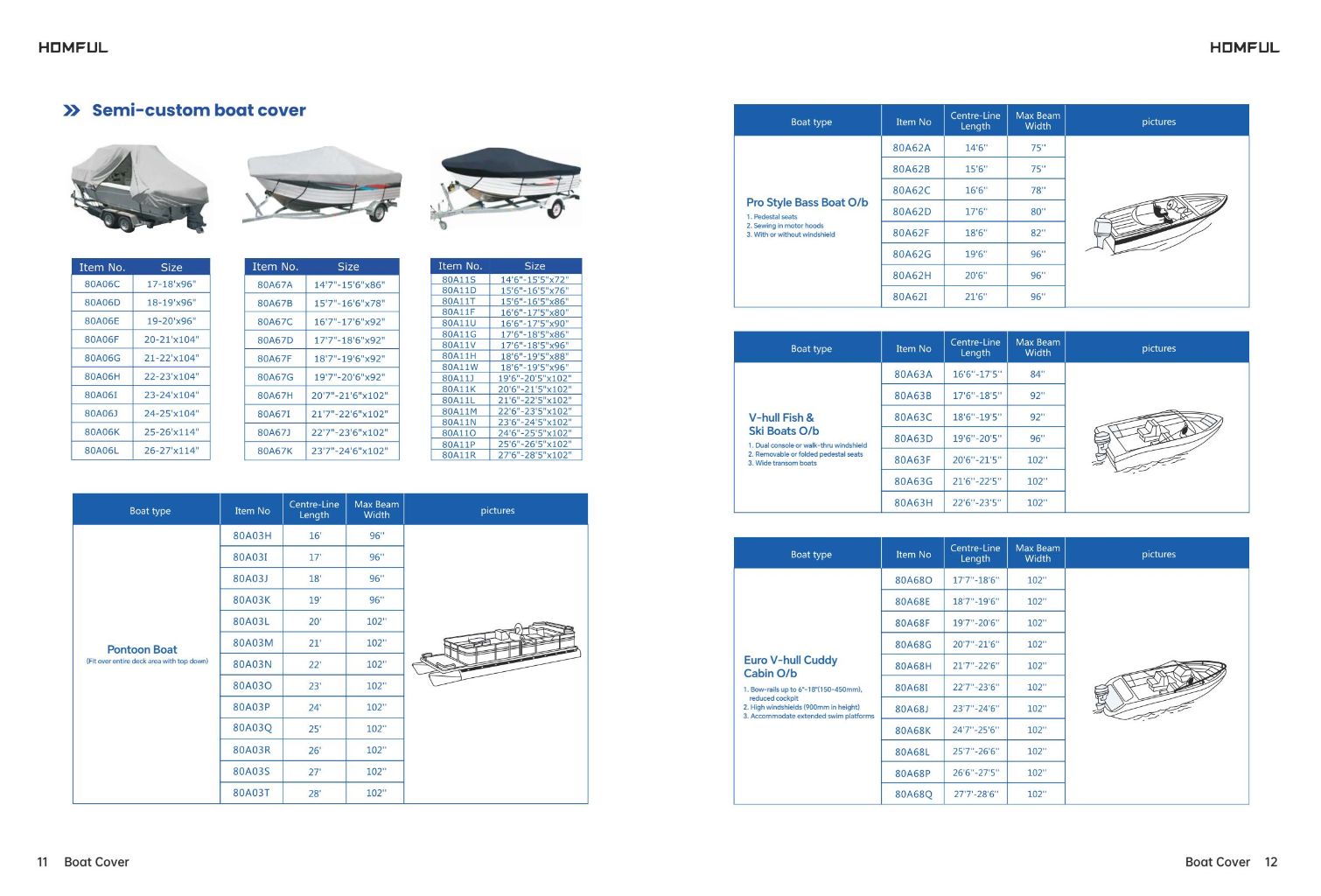 Universal Boat Cover