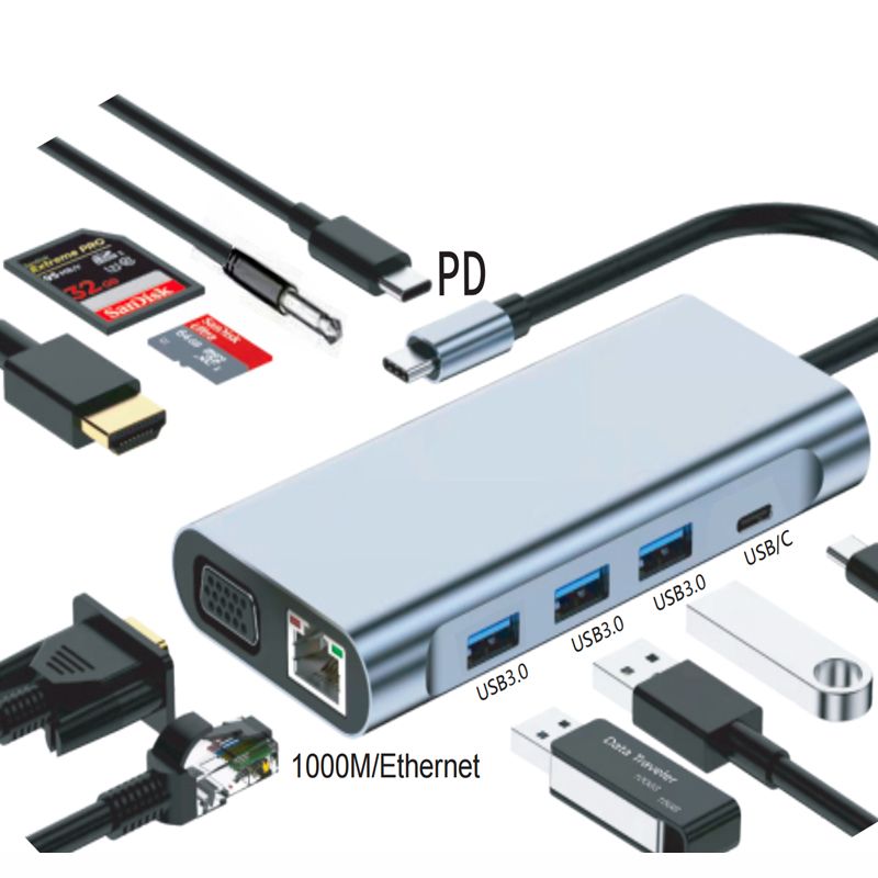 Multi-Function USB-C Dock