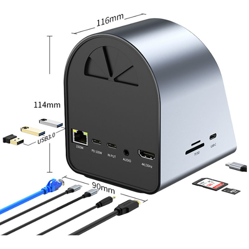 Multi-Function USB-C Dock