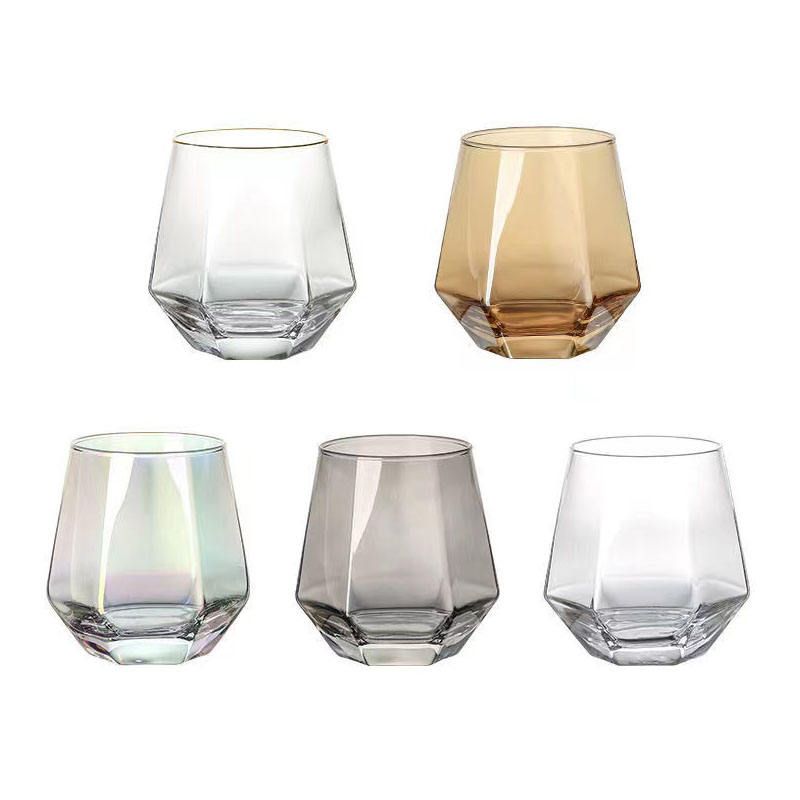 Crystal Texture Glass Cup