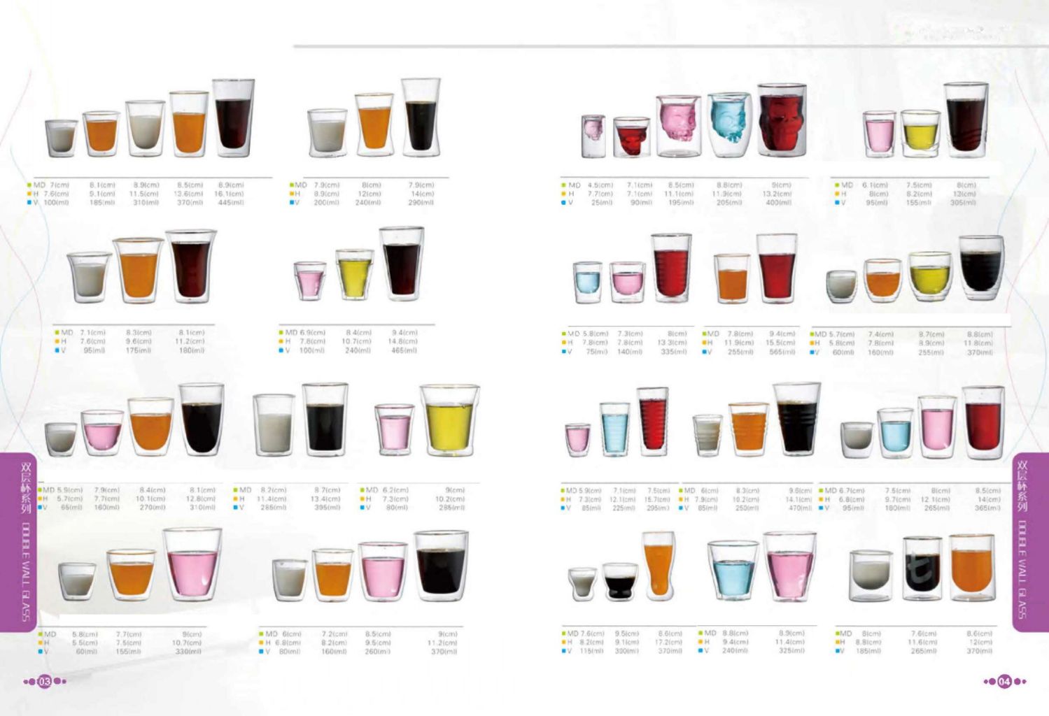 Multifunctional Glass Cup Set