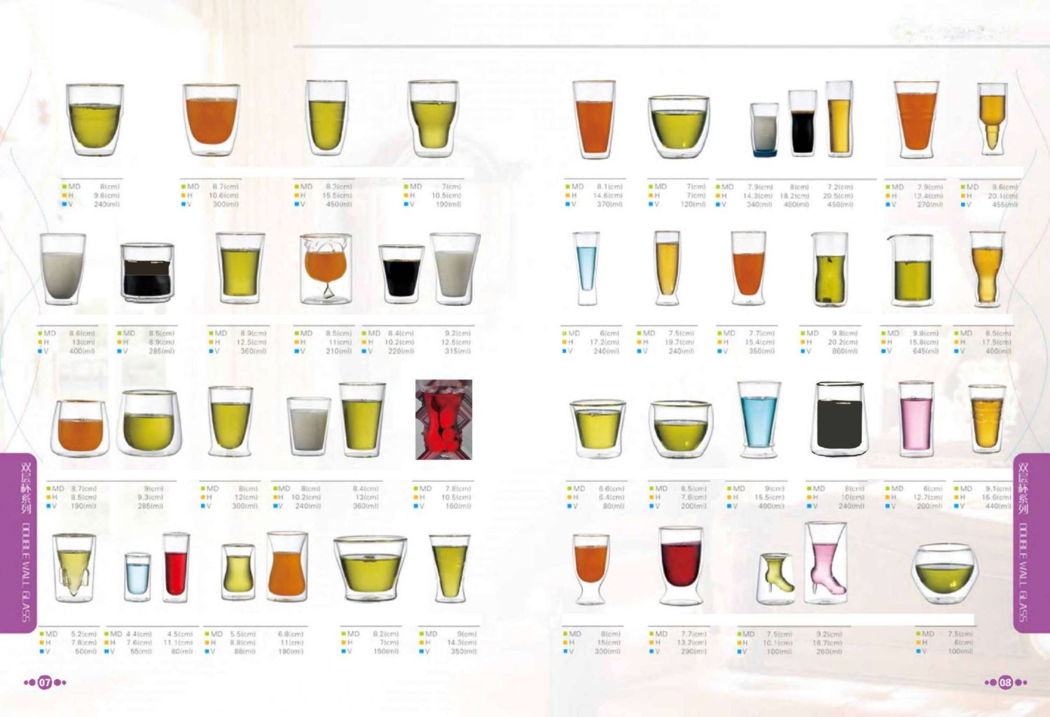 Multifunctional Glass Cup Set