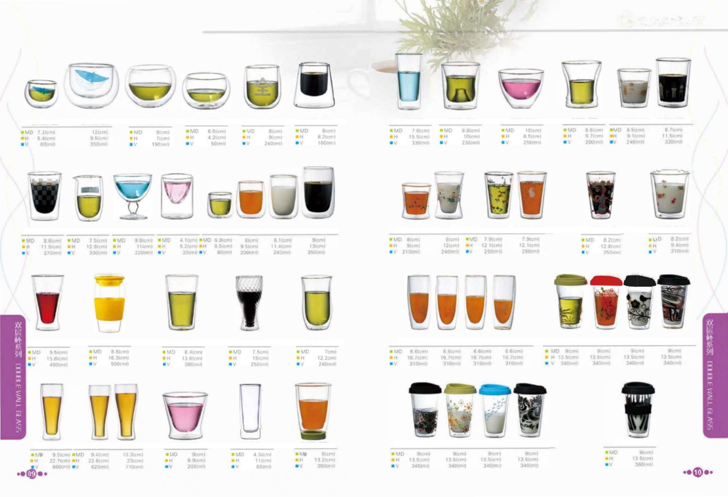 Multifunctional Glass Cup Set
