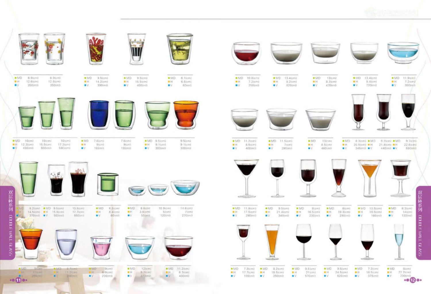 Multifunctional Glass Cup Set