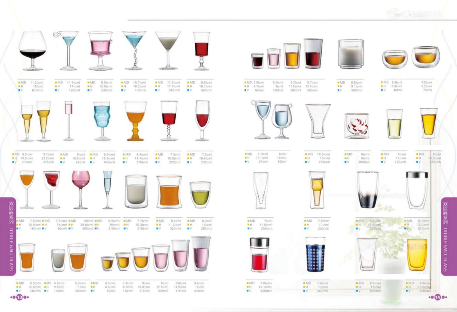 Multifunctional Glass Cup Set
