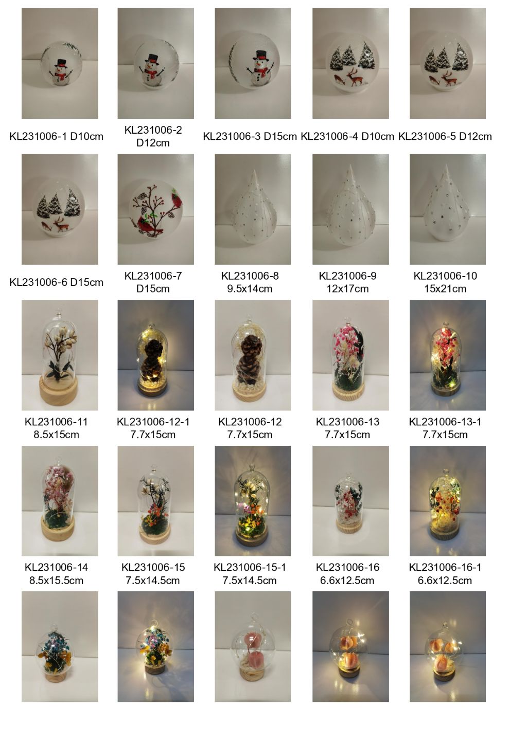 Handmade Glass Floral Pendant