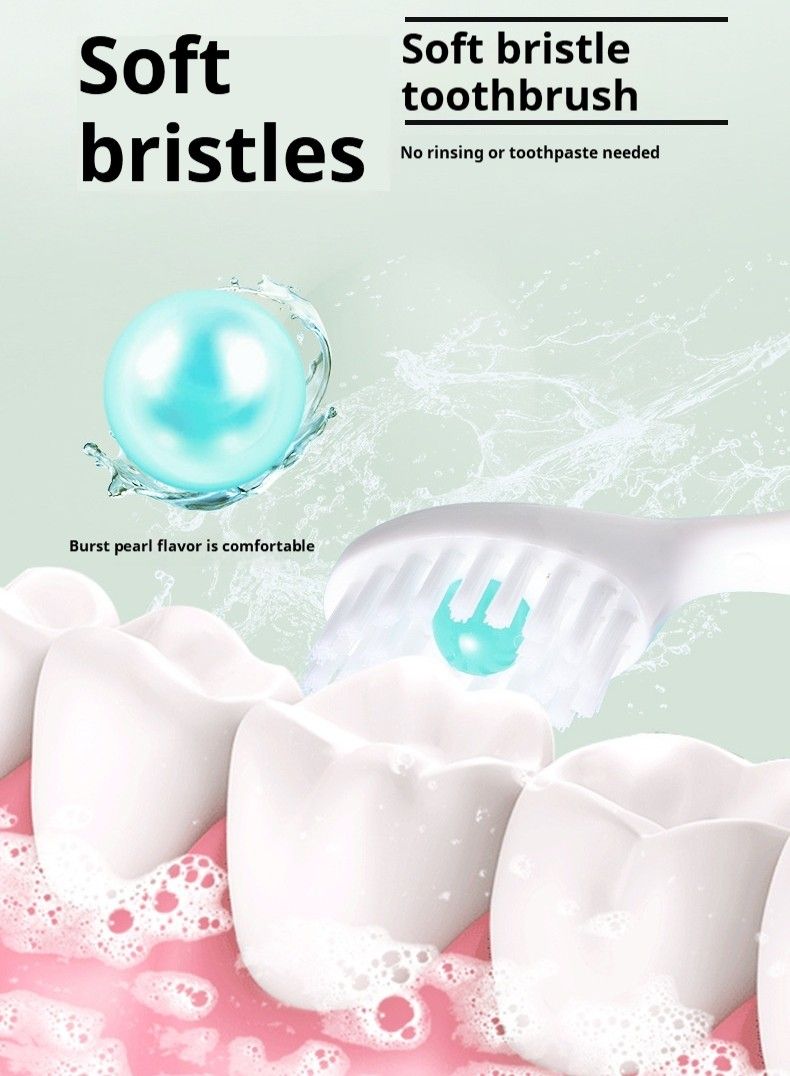 Self-Dissolving Multifunctional Toothbrush