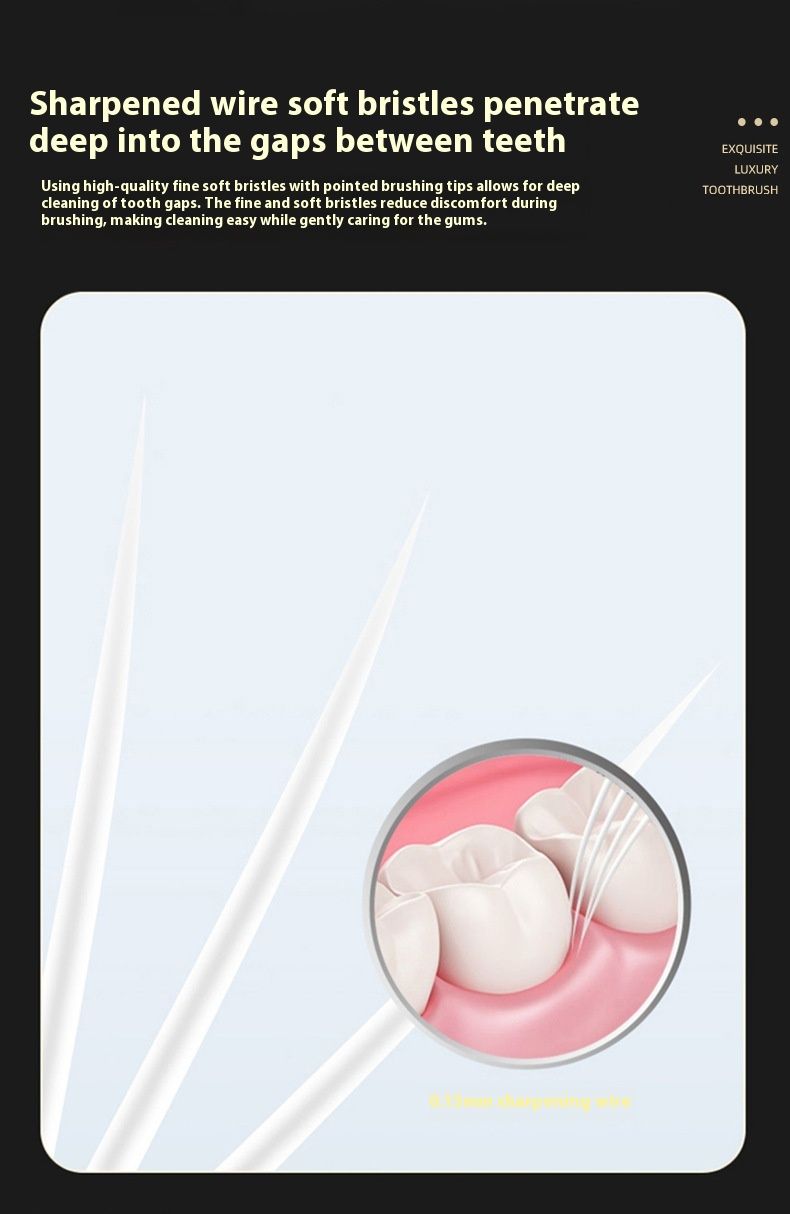 Metal Coated Toothbrush