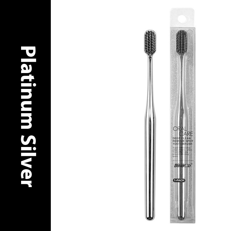 Metal Coated Toothbrush