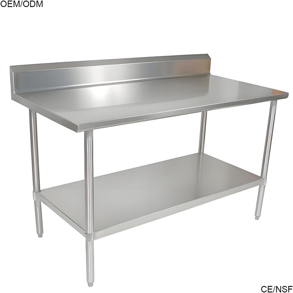 Custom Heavy-Duty Stainless Steel Workbench