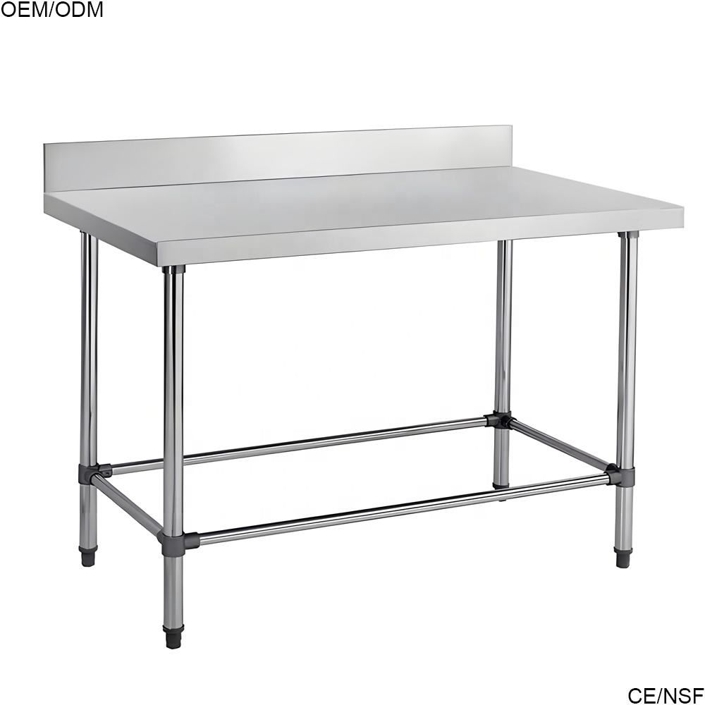 Custom Heavy-Duty Stainless Steel Workbench