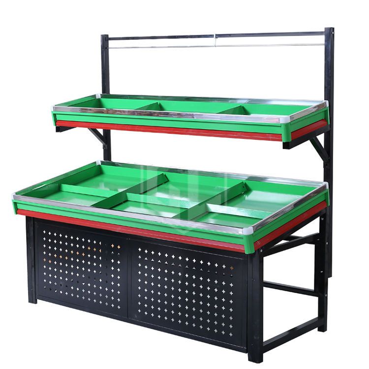 Multi-functional Vegetable and Fruit Display Rack