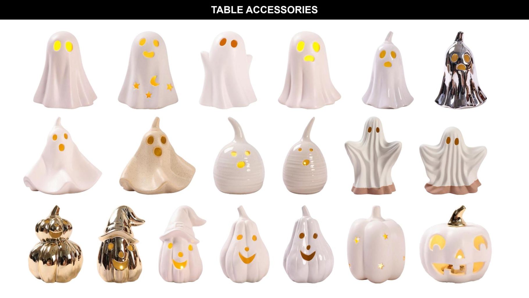 Halloween Ghost Desktop Decoration