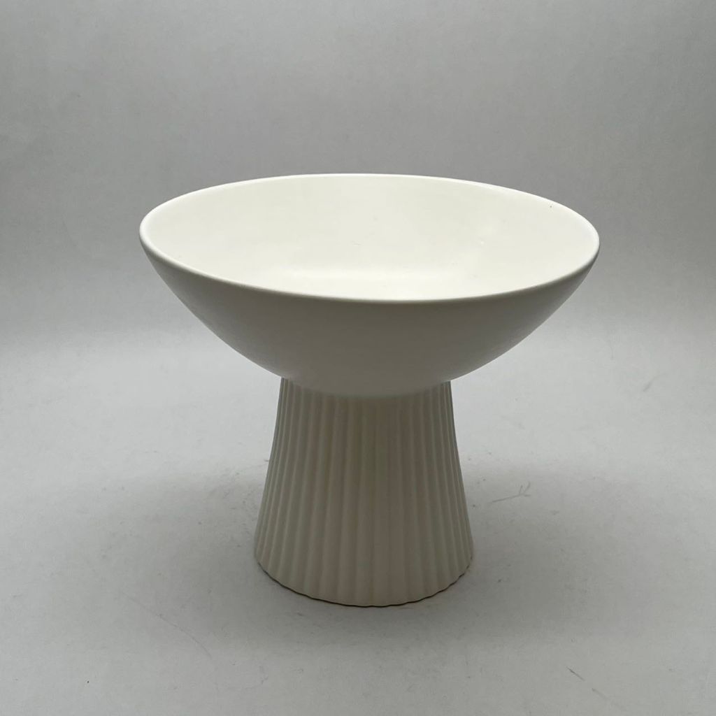 Black Ceramic Fruit Plate